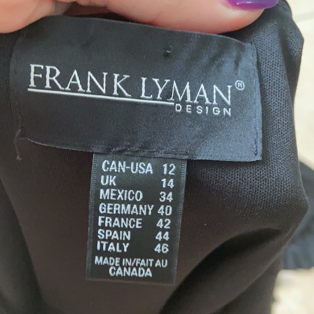 Like New Gorgeous Frank Lyman Mesh And Pleated He… - image 7